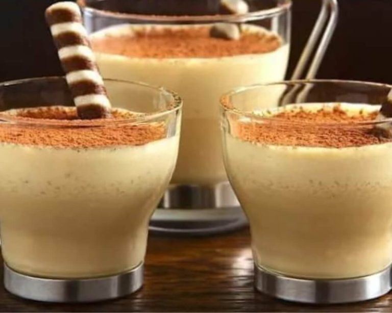 Crème au café sans produits laitiers