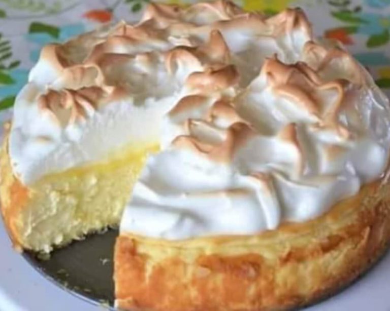 tarte au citron meringuée