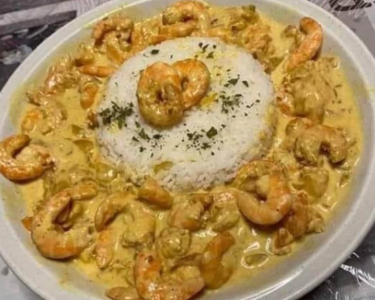 Curry de crevettes au lait de coco