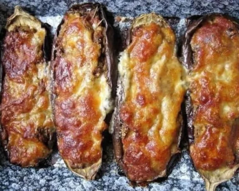 Aubergines gratinées