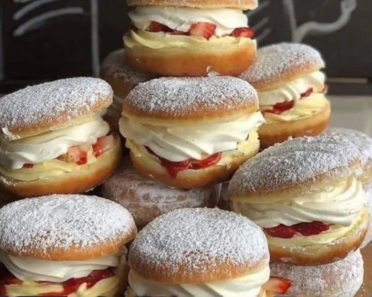 berlines à la fraise