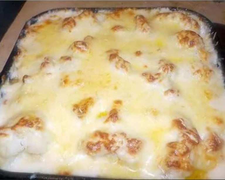 gratin de chou-fleur à la viande hachée