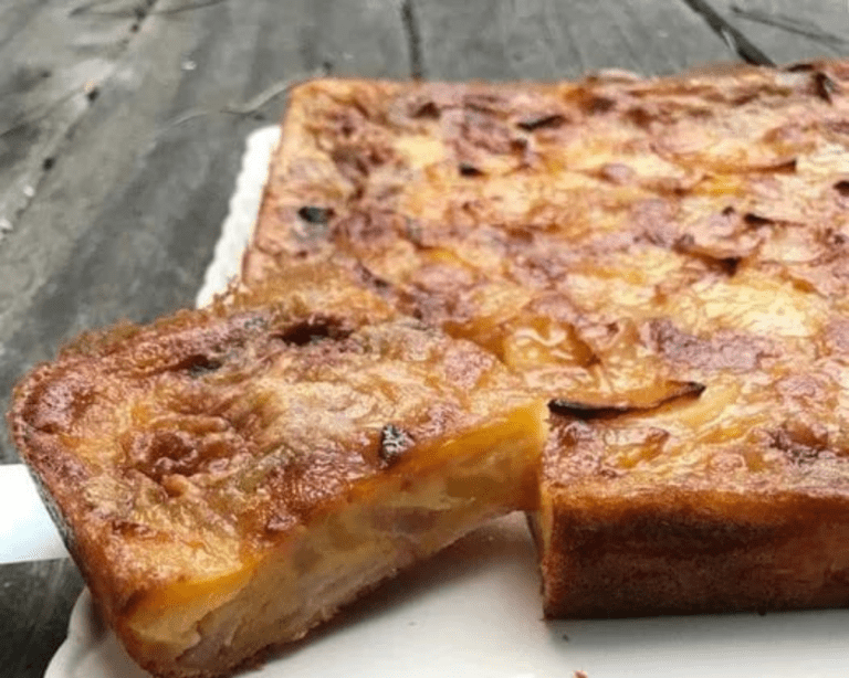 Gâteau fondant pommes poires
