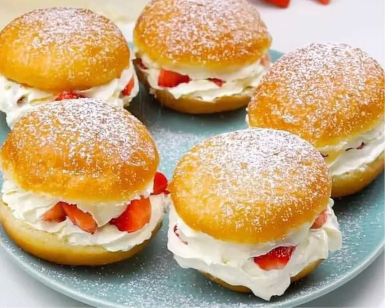 Bombes à la fraise