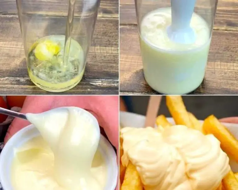 Mayonnaise Crémeuse en Seulement 2 Minutes