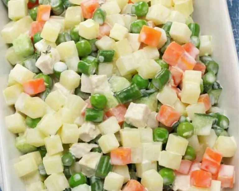 RECETTE MACÉDOINE DE LÉGUMES