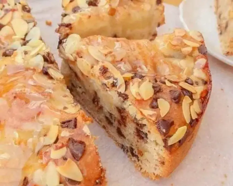 Moelleux aux poires et pépites de chocolat