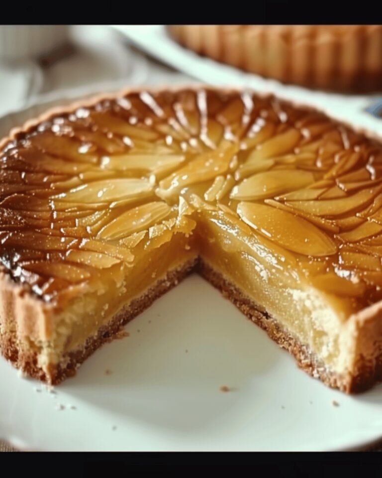 Gâteau basque aux amandes