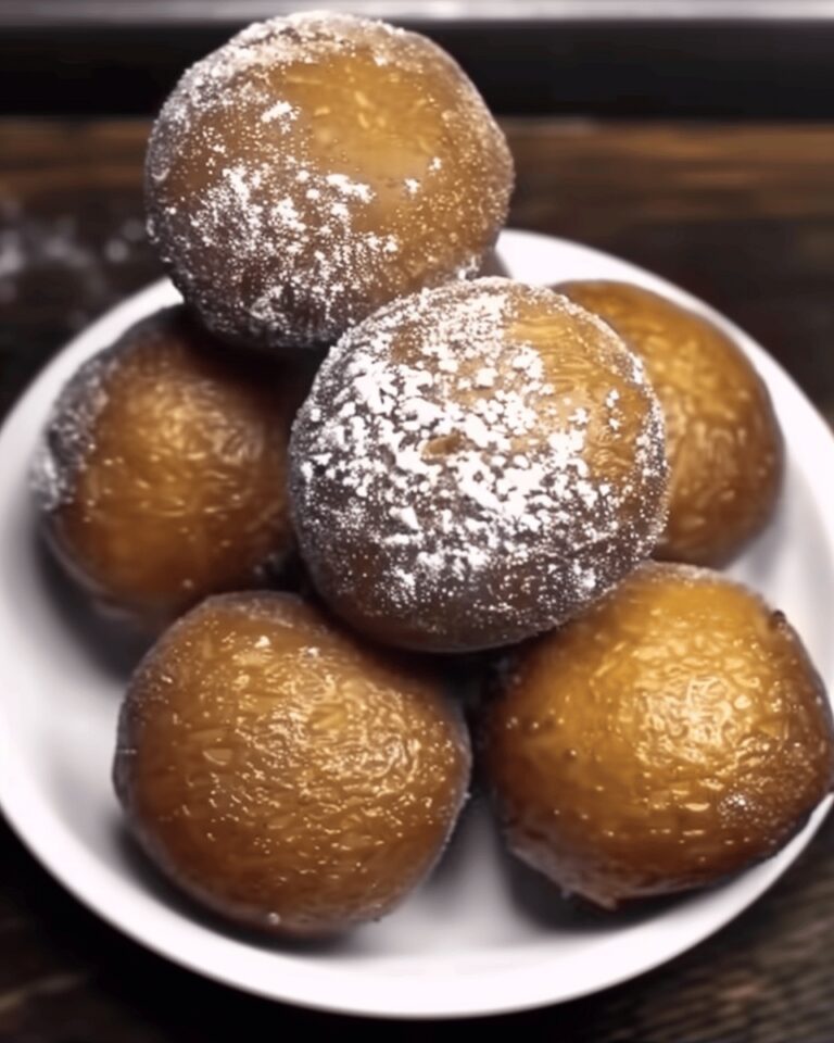 Beignets moelleux au goût sucré