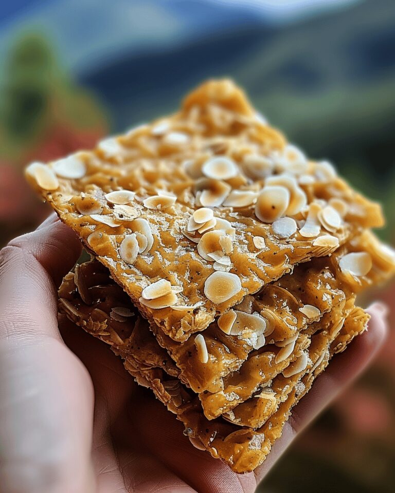 Crackers sans farine