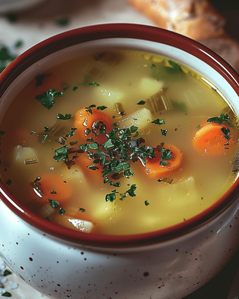 Soupe repas à la portugaise